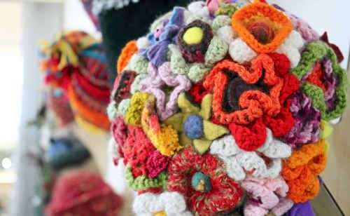 Just one of the many colourful creations on display at the Beanie Exhibition. Just one of the many colourful creations on display at the Beanie Exhibition.